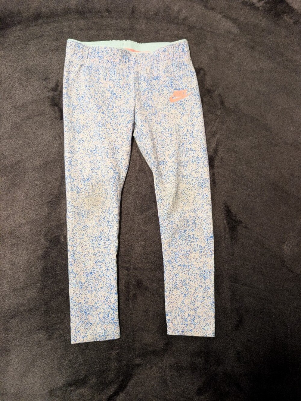 Heathered Blue Speckle Leggings